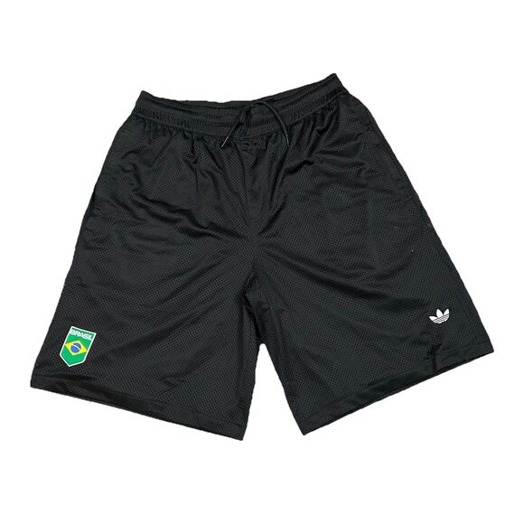 adidas Originals Other - Adidas Originals Brasil Brazil Skateboarding Trefoil Mesh Shorts Black Mens M